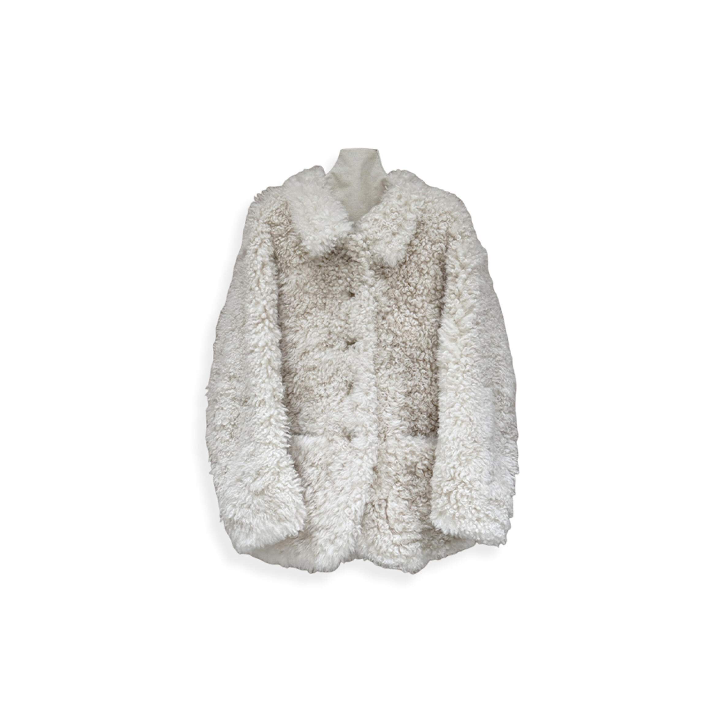 Ce1i*e reversible curly toscana coat